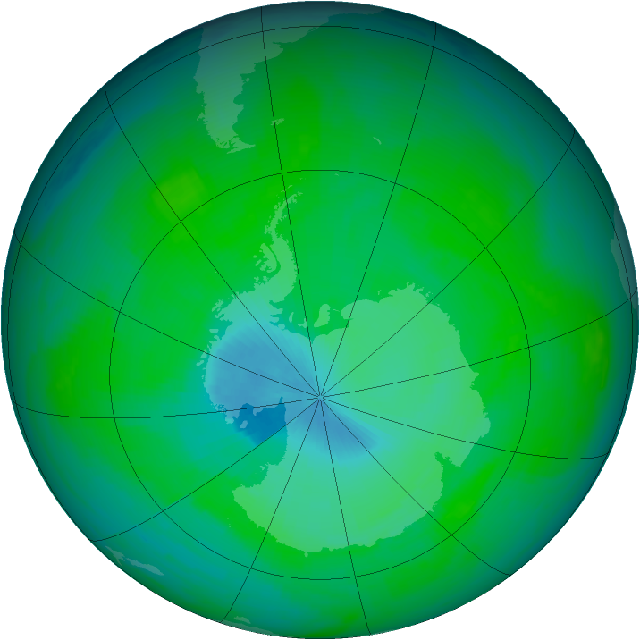 Ozone Map 1984-12-10